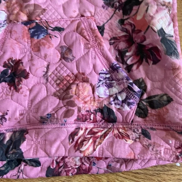 NWT Marchesa Notte mini Alison Rose Quilted Floral Hoodie 6Y - Picture 9 of 11